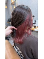 ベース(Bass)&nbsp;インナーカラー×重めレイヤーカット