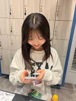 アース 郡山コスモス通り店(HAIR&MAKE EARTH)&nbsp;顔まわりレイヤー×ナチュラルブラウン