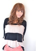 アズーア ヘアーアンドスパ(azure hair&spa)&nbsp;一番人気！ゆるふわセミディパーマスタイル　【横浜駅】