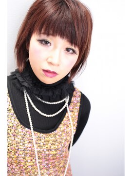 オーバーキャプテンネイキッド(OVER CAPTAIN NAKED) 冬にオススメしたい♪ナチュラルラウンドボブ