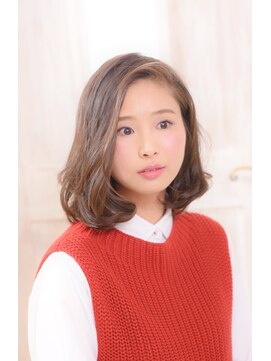 セリオン 調布 つつじヶ丘 調布店(CES LIONS) アップバング×グレージュ【セリオン】