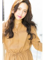 アジールヘア 所沢プロペ通り店(agir hair)&nbsp;緩やかウエーブヘア【所沢】