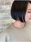 クール前下がり×小顔ボブ