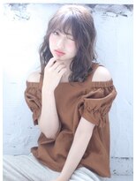 クラリス バイネオ 武蔵小杉(Claris by neo)&nbsp;クセ感パーマで小顔 透け感UPのグレージュカラー