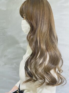 ミリー 梅田店(milly) 【梅田】ブリーチありのミルクティーベージュ