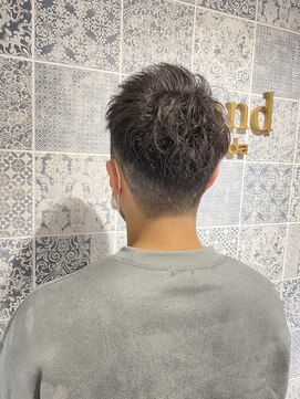 ロンド ストラーダ 心斎橋(Lond strada) 【津賀　涼】大人カッコいいアップバング刈り上げビジネス☆