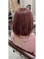 オーブヘアーサラ 仙台石巻店(AUBE HAIR salla) ピンク系のハイトーンカラー