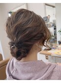 【天女目】結婚式お呼ばれへアセット
