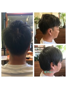 スープレックス ヘアーデザイン(SOUPREX HAIR DESIGN) 刈り上げグラデーション！爽やかフワフワスタイル！20代 30代