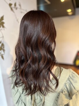 ヘアデザイン ヴォワール(hair & design voir) ライラック×おすぎ