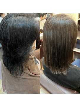 キャラ 池袋本店(CHARA) アイロンを使わない縮毛矯正