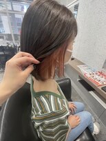 シェル 立川(shell)&nbsp;グレージュ/ベイビーピンク/インナーカラー/bob