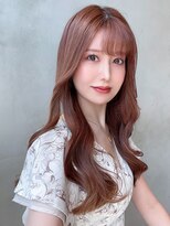 アイティー バイ アルバム 中野店(IT by ALBUM)&nbsp;大人可愛いロングレイヤー_グレージュカラーボブウルフ_9293