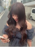 大人ガーリーピンクラベンダーブラウン　大宮