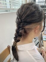 ヘアー アイス 御器所本店(HAIR ICI) 20代30代40代大人可愛いイヤリングカラー立体感ヘアー