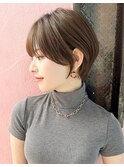 【北原翔】ショート/顔まわり/丸み/マッシュ/縮毛矯正/前髪/立川