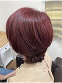 ワインレッド系
