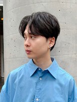 マイロ(mailo) メンズセンターパート×ニュアンスパーマ×韓国マッシュ