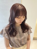 スニュウ(snuw)&nbsp;ピンクラベンダー/ミディアムヘア