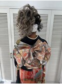 成人式盛り髪サイドアップ