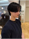 【REN】ハンサムショート×ニュアンスパーマ