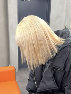 ニコ トウキョウ 渋谷(nico TOKYO) 抜きっぱなしブロンド/髪質改善/ダブルカラー/ケアブリーチ