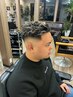 【寄口啓】メンズカット＋パーマ＋トリートメント（眉毛カット無料）