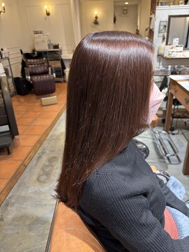 トリコ(trico) ピンクブラウンカラー