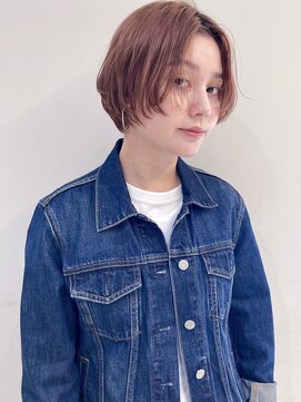 サーカス バイ ビュートリアム 青山(CIRCUS by BEAUTRIUM) マッシュショートボブ 30代 40代 50代 小顔 前髪あり