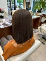 ヘアーアンドエステ ハラダ 滝ノ水店(Hair&Esthe Harada)&nbsp;艶髪/ストレート/ナチュラルブラウン
