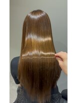 イオエ 西梅田(ioe)&nbsp;ブリーチなしカラー／髪質改善/ミルクティーベージュ/顔へア