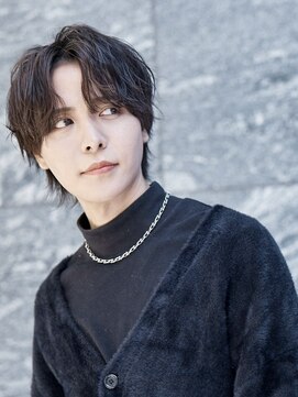 ルフレ 新宿歌舞伎町店(Reflet) メンズ/メン地下/黒髪/メンズカット/ヘアセット/コンマバング/