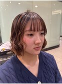 ボブパーマ前髪パーマミックスパーマ
