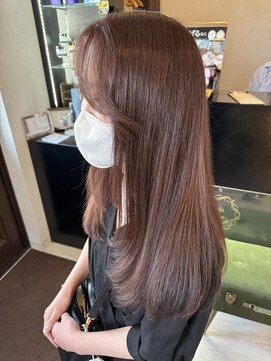 髪質改善カラー