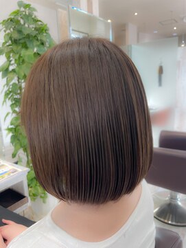 艶ベージュボブスタイル！