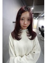 ワンズオゼ 渋谷(ONE's oze) ワインレッド/レイヤー