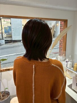 2195ヘアー 世田谷代田(2195hair) 地毛風カラー/ショコラブラウン/地毛風ストレート/髪質改善