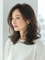 トリッカ 代官山(tricca)&nbsp;ナチュラルミディ/上品レイヤー/艶感カラー