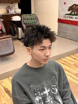 スウェル 千葉店(Swell) ピンで作るルーズパーマ