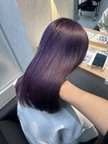 ザトエル 栄(THE TOEL)&nbsp;ブリーチ１回濃いめラベンダー