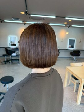 パーミルヘアーピピ(permille hair pipi) ミニボブ×ブラウン