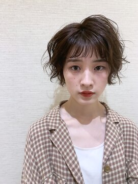 アピッシュ 国分寺(apish) ニュアンスショートパーマ
