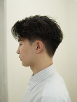 ブリードトウキョウ 亀戸店(BRYD TOKYO)&nbsp;ナチュラルツーブロック/ウェーブパーマ/ビジネススタイル