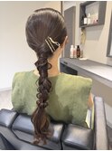 タイト編みおろし