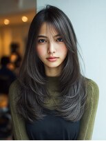 ダル 渋谷/表参道(DAL.)&nbsp;レイヤーカット/ハッシュカット/ブラウン/前髪カット