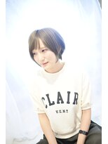 リタ(Lita)&nbsp;Licca 　フェザーショート　グレージュ　シースルーバング