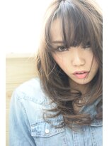 ノイン(noine)&nbsp;[noine : saitou]"無造作の外国人風質感セミロング３"