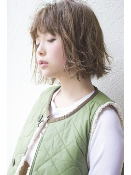 アンアミ オモテサンドウ(Un ami omotesando) 【Un ami】《増永剛大》大人カジュアル、切りっぱなし風ボブ