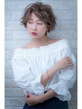 ヘアーアートシフォン 川口東口店(hair art chiffon) イルミナカラー&デジタルパーマの着物も◎ヘルシーレイヤーボブ