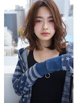 ロンドローズ 名古屋(Lond damaskRose)&nbsp;【Lond damaskRose】川瀬賢翁　外はねカジュアルミディアム